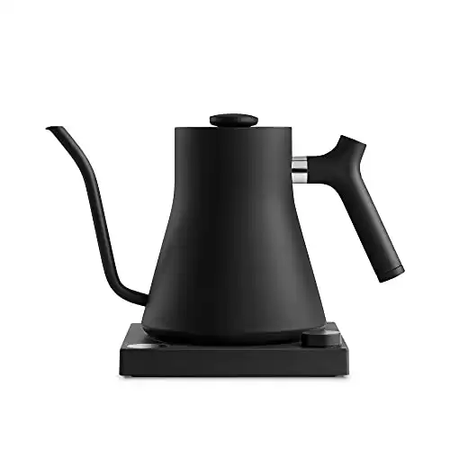 Fellow Stagg EKG Electric Gooseneck Kettle - Pour-Over Coffee and Tea Kettle - Matte Black